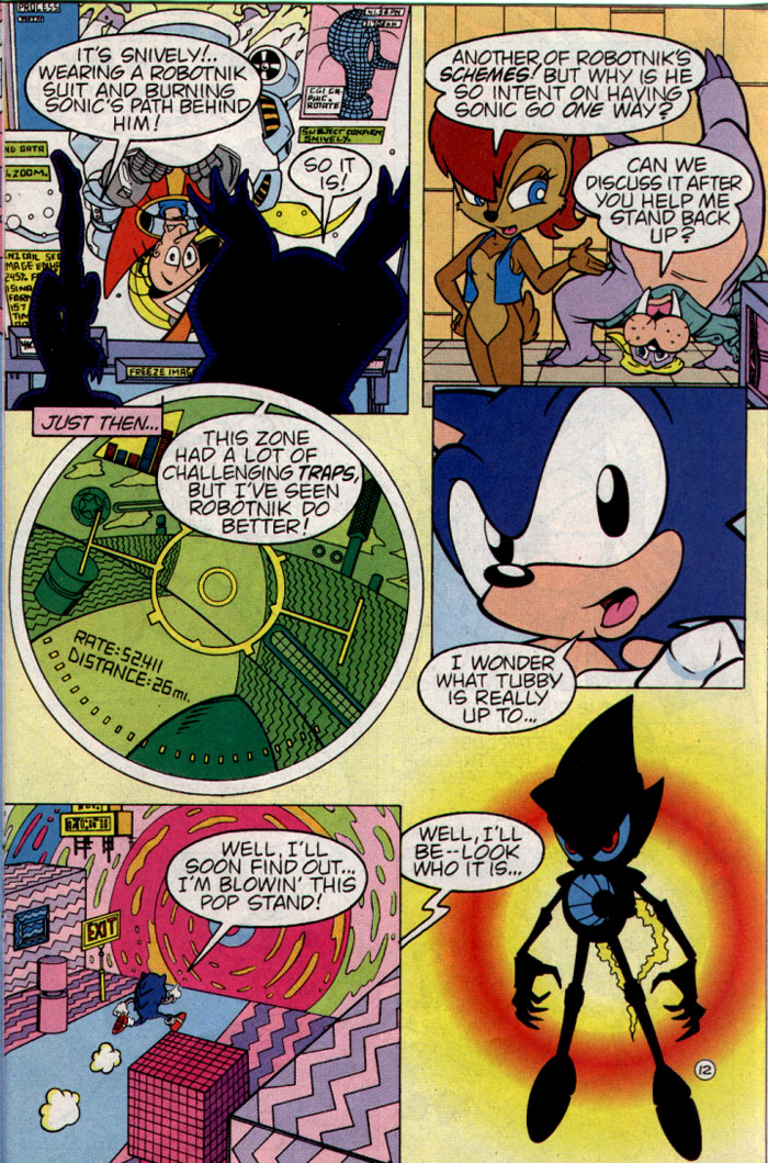 Sonic - Archie Adventure Series August 1995 Page 12